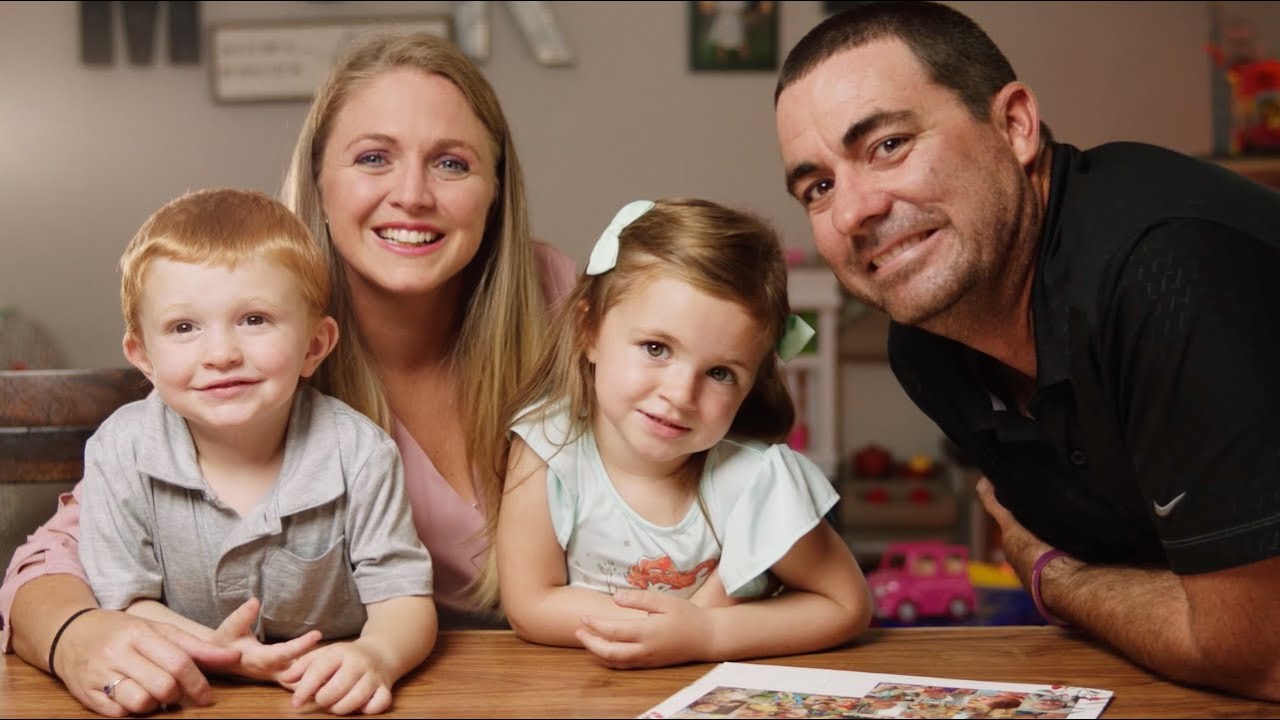 Kealy Pediatric Cancer Patient with her family